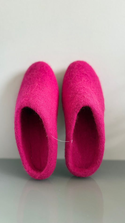 Handmade Wool Felt Slippers